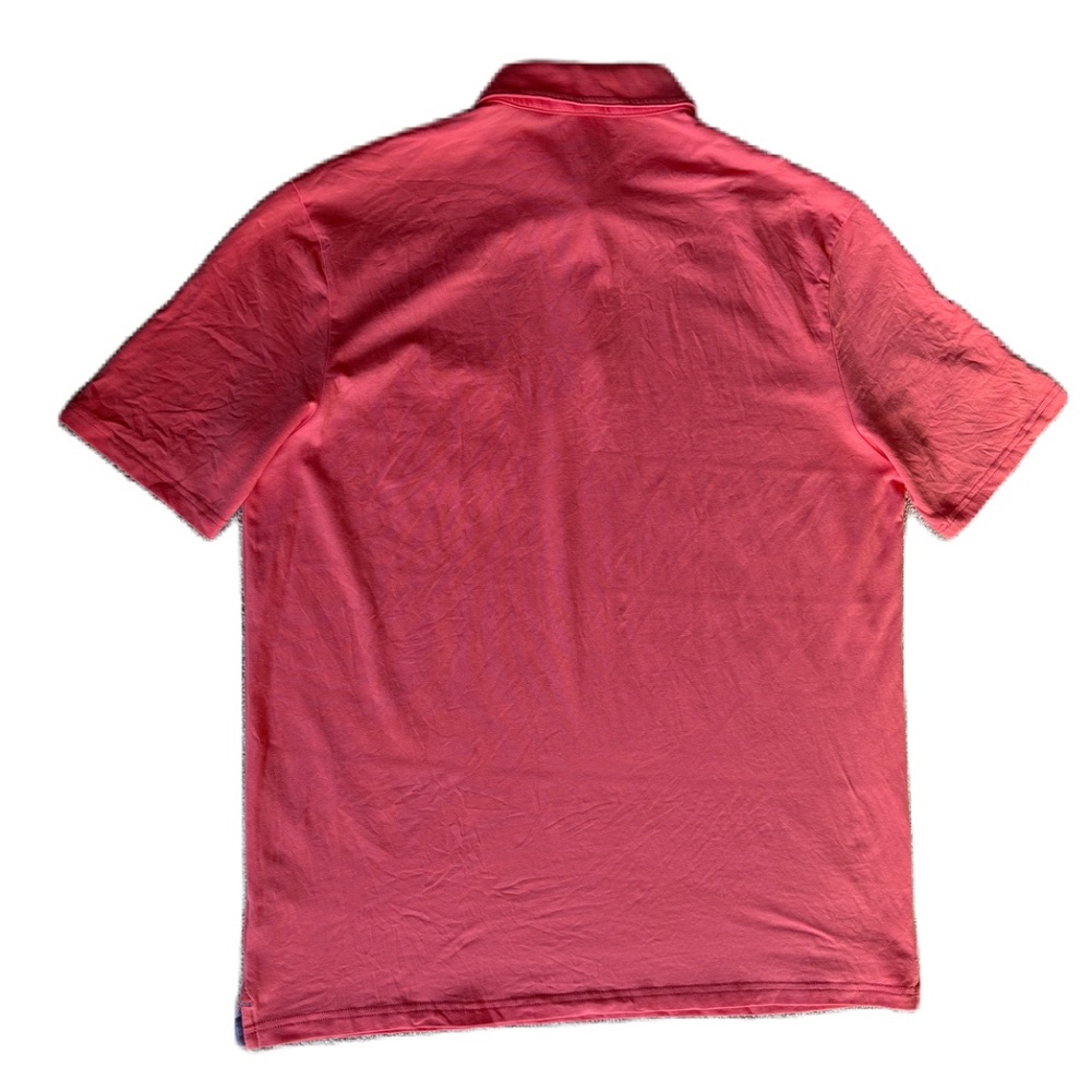 Johnnie-O Hangin Out The Original polo shirt Coral Large - Picture 6 of 15
